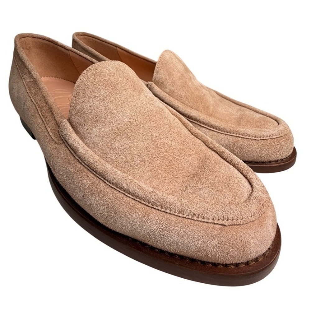 J. Crew Winona Camel Suede Loafers 8.5 NWOB - Picture 7 of 13